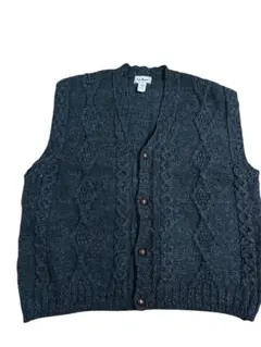 80's〜 LL Bean Fisherman Vest アイルランド製