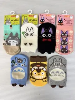 スタジオジブリ キッズソックス 7足セット 9-14cm