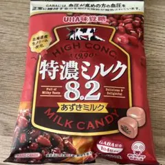 UHA味覚糖 特濃ミルク8.2 あずきミルク