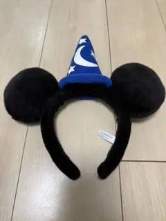 ミッキー耳 魔法使いの帽子 カチューシャ　ファンタジア