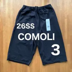 ○新品【comoli】25ss LWコットン裏毛ショーツ サイズ2 - メルカリ