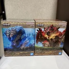 モンスターハンター 鎮座獣　リオレウス ジンオウガ フィギュア セット