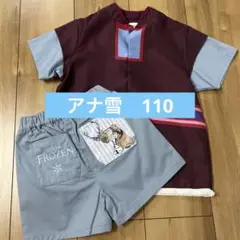 Disney Frozen シャツとショートパンツセット 110サイズ