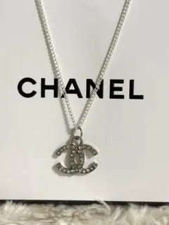 silver】CHANEL ネックレス シルバー シンプル ココマーク 上海 - メルカリ