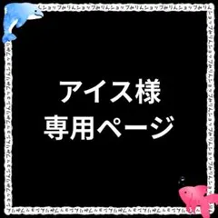 【アイス様専用ページ】