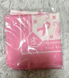 【新品未使用】ソフトバンクホークス ピンクフルデー バンダナ　限定品　応援グッズ
