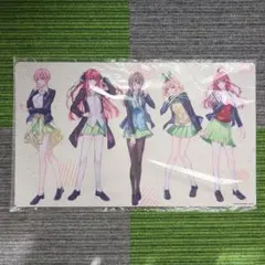 黒*様 【未使用品】五等分の花嫁　中野一花　二乃　三玖　四葉　五月　ラバー　プレ