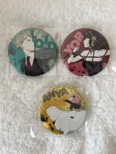 SPY×FAMILY　USJ限定　特典　缶バッジ　アーニャ　ヨル　ロイド　ユニバ