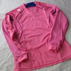 ピンクDESCENTEプラクティスシャツMサイズ