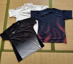 テニス　バドミントン　ウェア　シャツ　ポロ　３枚まとめ