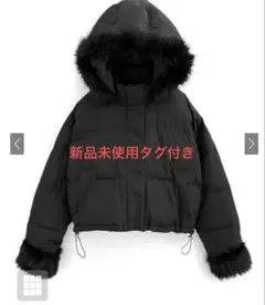 【GRL】マルチWayフード付きファーダウンジャケット【kd81】