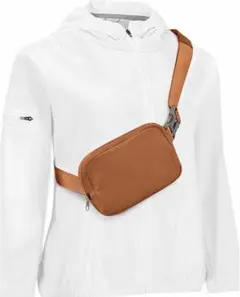 レディース ボディバッグ 2way ランニングポーチ 仕事用 セキュリティポーチ