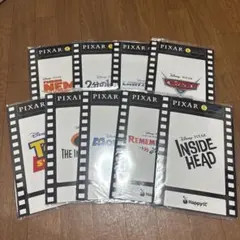 PIXAR Happyくじ クリアファイル 9種セット