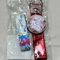 Free!MS　ラバーバンド&銀テープキーホルダー松岡凛
