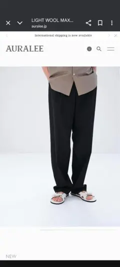 2026年最新】LIGHT wool max gabardine two tuck slacksの人気アイテム