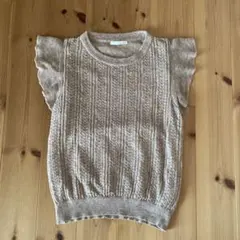 SM2 エヘカソポ　ehka sopo 麻混サマーニット