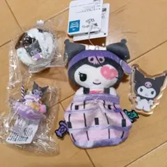 新品タグ付　サンリオ　クロミ　チャーム付きスイーツBC 黒ひげ危機一発　パフェ