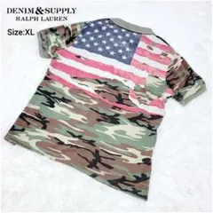 希少✨DENIM&SUPPLY ラルフローレン 星条旗 カモフラ ポロシャツのサムネイル