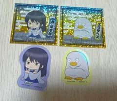 銀魂 まちぼうけ ステッカー コレクション ガチャ エリザベス 桂小太郎