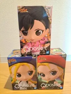 Qposket ストリートファイター フィギュア 3体セット