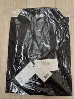 （新品） UNIQLO ブラック半袖オープンカラーシャツ XXL
