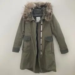 お値下げ　GUアンダーカバー ファー付きモッズコート