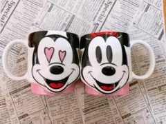 ミッキーマウス＆ミニーマウス LOVEペアマグ