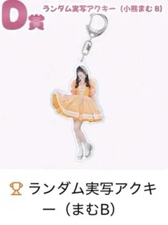 ランダム実写アクキー D賞 小熊まむ B