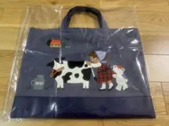 キンダーキッズファミリアコラボデニムトートバッグパスケースセット 新品】キンダーキッズ ファミリア コラボ バッグ＆パスケース - メルカリ
