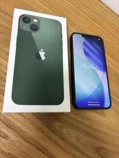 iPhone13 128GB グリーン simフリー