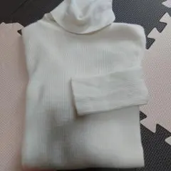 ユニクロ☆メリノウールタートルネックセーター L