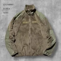 3697希少米軍実物U.S.ARMY ECWCS GEN3フリース古着コヨーテM