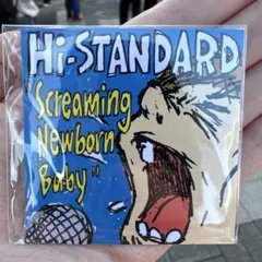 Hi-STANDARD 非売品 ステッカー　ピールオフ広告