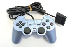 SONY PS2 コントローラー アクアブルー デュアルショック2 純正