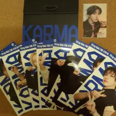 Stray Kids 4th Album KARMA　ハンステッカー付き