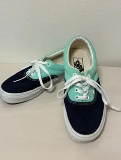 VANS エラ ネイビー/ミント ERAスニーカー 24cmのサムネイル