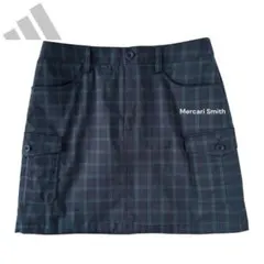 アディダスゴルフ テーラーメイド 中綿スカート ブラックウォッチチェック M