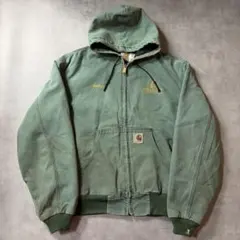 80s 90s Carhartt アクティブジャケット 神フェード 雰囲気抜群