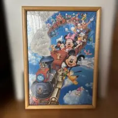 【ディズニー】300ピース ジグソーパズル フレーム付 完成品