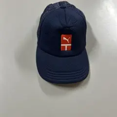 PUMA メッシュキャップ ネイビー