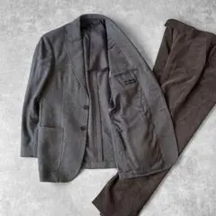 ジュンジュン☆様 HILTON テーラードジャケット セット L ベロア パンツ