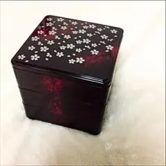 重箱 お重 桜 3段 三段 おせち お弁当 正月 新品 未使用