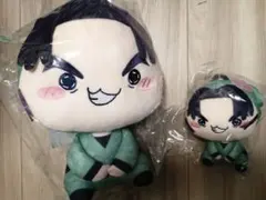 忍たま乱太郎 潮江文次郎 もちぴこ BIG ぬいぐるみ ともちぴこぬいぐるみ2点