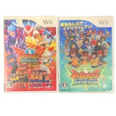 ⬜︎Wiiソフト　イナズマイレブン ストライカーズ　2本セット