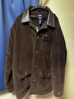 ラルフローレン レザージャケット 牛皮 ブラウン Sサイズ 中古・古着通販】POLO RALPH LAUREN (ポロ・ラルフローレン