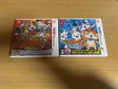ニンテンドー3DS 妖怪ウォッチ3 スシ 妖怪三国志 2本セット ケース付き