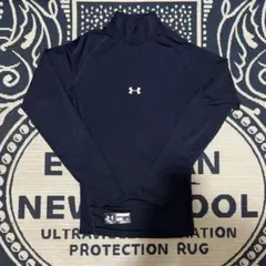 UNDER ARMOUR アンダーシャツ 長袖  ネイビー SM