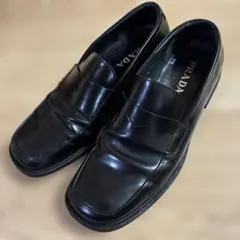 PRADA プラダ ローファー ブラック メンズのサムネイル