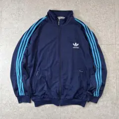 新品未使用y2k常田大希adidasジャージトラックパンツネイビー×ブルーXL 新品未使用y2k常田大希adidasジャージトラックパンツネイビー