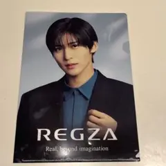 REGZA クリアファイル 目黒蓮 SnowMan